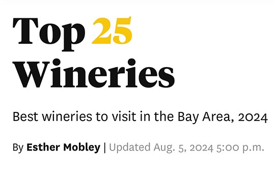 SF Chronicle: Top 25 Wineries<br>